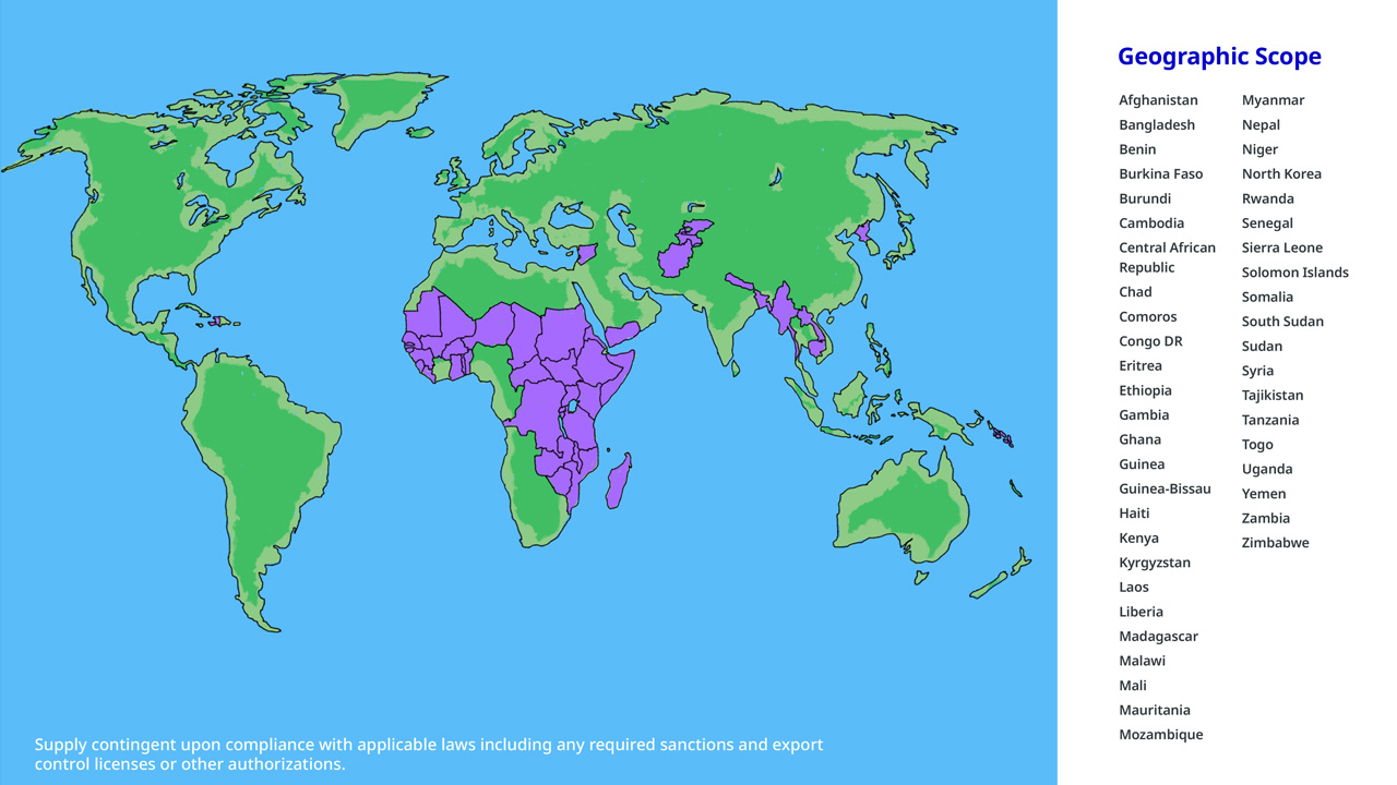 An Accord for a Healthier World Map